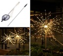 Solárna lampa Dandelion 95cm Strom 120 LED veľ