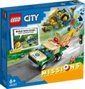 Lego CITY 60353 Misie na záchranu divokých zvierat