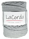 La Corda Cotton String 5 mm 100m šedá Col.