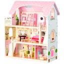 Drevená rozprávková rezidencia DOLLHOUSE + DOPLNKY