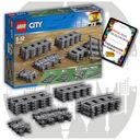 Lego City 60205 Vlakové dráhy Rovné krivky a flexibilná elektronická kniha 4v1