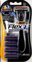 BIC SHAVING RAZOR BIC FLEX EASY BLISTER 4