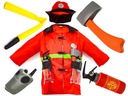 Hasičský oblek s doplnkami Little Firefighter Outfit