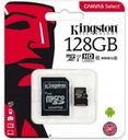 PAMÄŤOVÁ KARTA Kingston 128GB MICRO SD C10+ ADAPTÉR