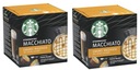 2x 102g STARBUCKS Karamelové macchiato Dolce Gusto