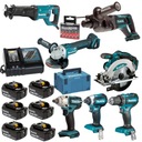 MAKITA COMBO SADA 7 KS NÁRADIE 18V 6X AKU ZADARMO