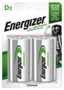 2x ENERGIZER R20 D BATÉRIE 2500 mAh 1,2V