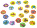 Nálepky MelissaandDoug 300 ks. Dinosaur Set Pečiatka doplnok