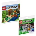 LEGO Minecraft 30647 Kvapľová jaskyňa + LEGO Minecraft 30432 Korytnačia pláž