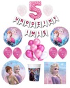 Sada Frozen Frozen Balloons 5th Birthday