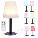 STOLNÁ LAMPA NABÍJACIA LED NOČNÁ LAMPA USB VODEODOLNÉ RGB + DIAĽKOVÉ