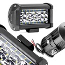 PRACOVNÁ LAMPA 28LED 136x80 84W PLOCHÁ 9-36