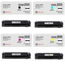 4x NOVÝ 203X toner pre HP Color LaserJet Pro M281fdn M280nw M281fdw MFP