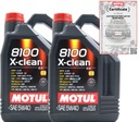 MOTOROVÝ OLEJ MOTUL 8100 X-CLEAN 5W40 C3 LL-04 10L