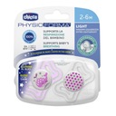 CHICCO Cumlík PHYSIO LIGHT LUMI 2-6m 2ks