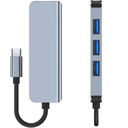 Tech-Protect laptop adaptér USB-C, 4xUSB-A