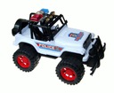 Terénne vozidlo Police Jeep 27 cm MegaCreative