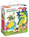 Progresívne puzzle Dinosaury Czuczu 3+ Czu Czu