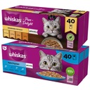 WHISKAS JEDLÁ Z HYDINY A RYBY V ŽELÉ 80x85G