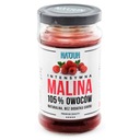 Malinový džem bez pridaného cukru, 125% Natjun ovocie, 240g