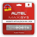 AKTUALIZÁCIA AUTEL MaxiSYS MS906TS PL 1 ROK PL