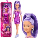 Barbie Fashionistas módna bábika č. 178 HBV12 fialový styling ZA 5099