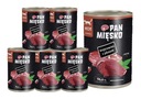 PAN MEAT Mokré krmivo pre mačky Bravčové s jeleňom 6x400g