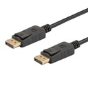 Kábel SAVIO CL-136 (DisplayPort M - DisplayPort M;