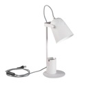 Stolná lampa Kanlux RAIBO E27, biela, max 5W