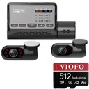 Kamera VIOFO A139 PRO 3CH 4K HDR + karta VIOFO 512GB