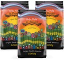 Yerba Mate El Pajaro Set 3x 1kg Guarana Energy