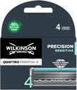 Náplne Wilkinson Quattro Essential 4 Sensitive 4