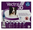 VECTRA 3D SPOT-ON pre psov >10-25 kg 3 pipety