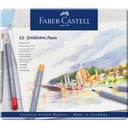 GOLDFABER AQUA FABER-CASTELL AKVARELOVÉ ceruzky 48 FARIEB KOVOVÉ BALENIE