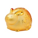 Lucky Rabbit Money Bank Socha zvieratiek