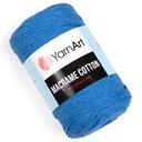 Šnúrka YarnArt MACRAME COTTON modrá 786