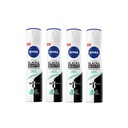 NIVEA Black White Invisible Antiperspirant 4x150ml