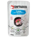 Ontario vrecúško s tuniakom vo vývare 80g x 15 ks