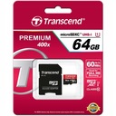 KARTA TRANSCEND 64 GB microSDXC Class 10 60 MB s