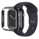 2v1 360° sklenené puzdro pre CELÉ Apple Watch 7 41 mm