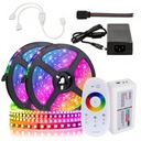 SET RGB multi LED pás 10m + napájanie diaľkového ovládača