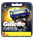 8x GILLETTE FUSION PROGLIDE BLADES XL BAL NÁPLNE