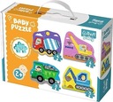 PUZZLE BABY VEHICLES NA STAVBE TREFL 36072