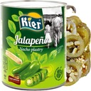 Zelené paprikové plátky Jalapeno Nacho 2800g SRDCE