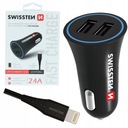 SWISSTEN CHARGER 2x USB + Lightning kábel RÝCHLA