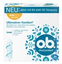 O.B. ProComfort Normal, tampóny, 64 kusov