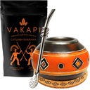 Yerba Mate Vakapi Set 500g 0,5kg Bombilla Tekvica