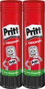 Pritt kancelárska lepiaca tyčinka 40g x2