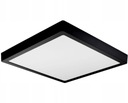 LED panel 24W štvorcový PLAFON BLACK povrchová montáž