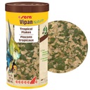 Sera Vipan Nature 1000 ml - 210 g krmiva pre ryby